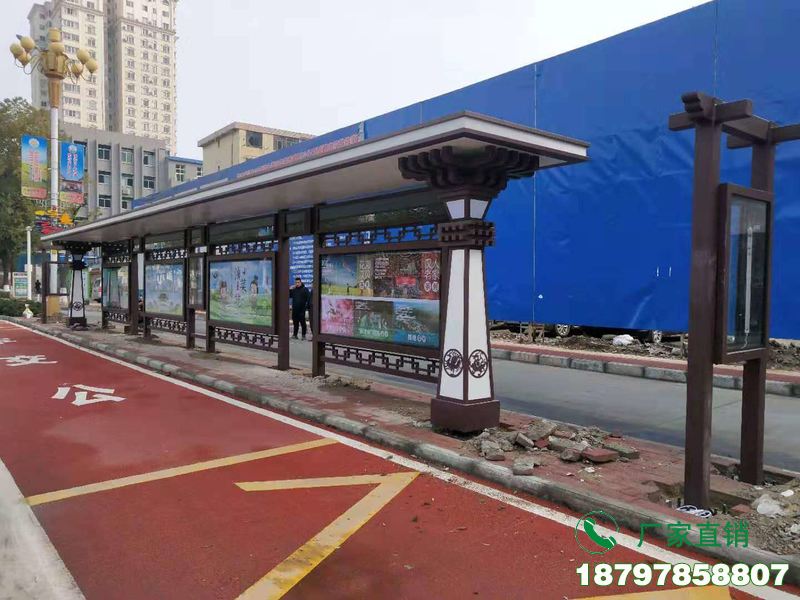 昌吉州创新复古公车等候亭
