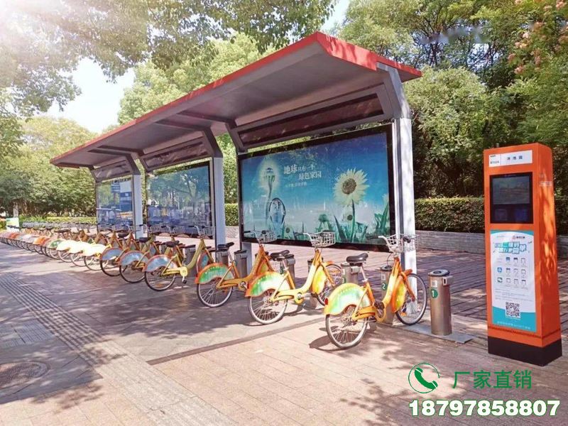 黄石城市中心智能共享单车候车棚